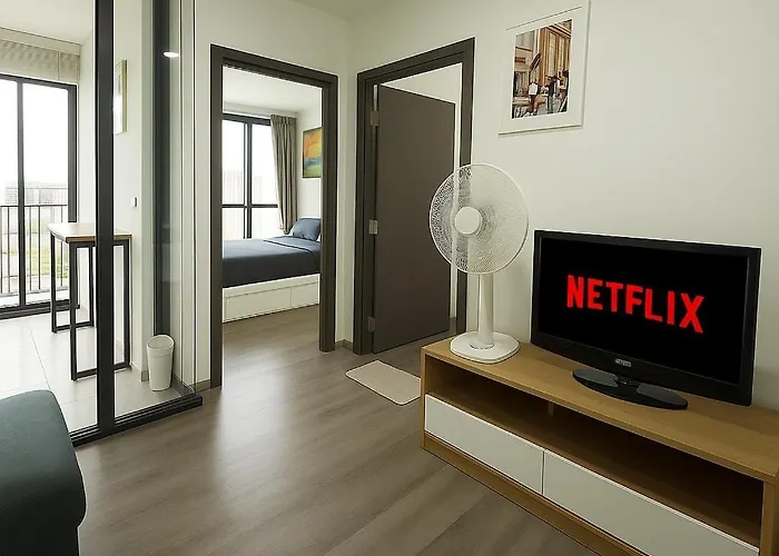 1 Bedroom Skyline View At On-nut Apartment *